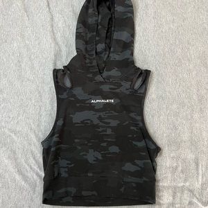 Alphalete Hooded Tank Top - Size Small